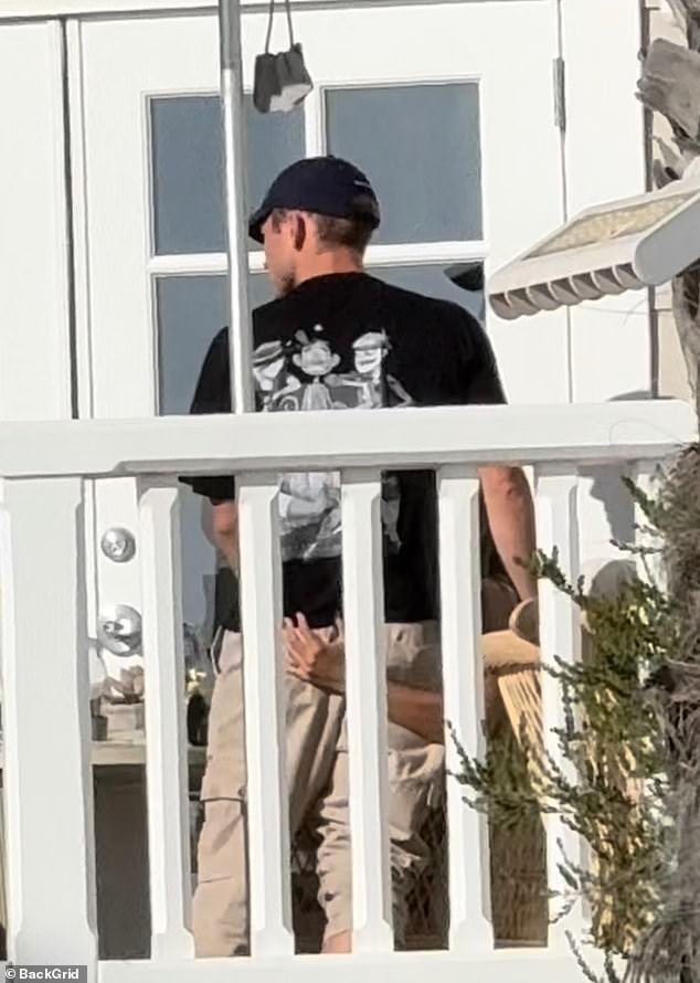 Nader's hands lingered down to his rear end