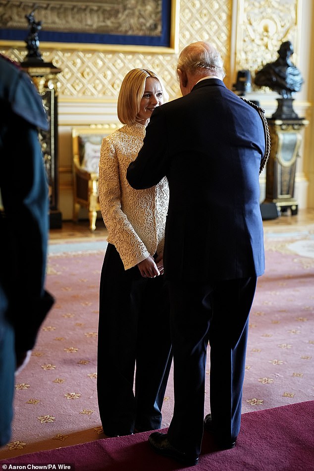 Following her investiture ceremony, Carey was asked for her prediction to replace Daniel Craig as James Bond as she is set to star alongside him in the Chronicles Of Narnia film series