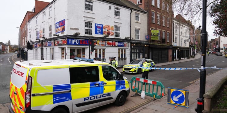Man, 36, charged after car ploughed into pedestrians in city centre leaving seven injured on busy night out