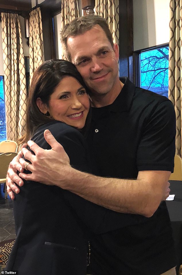 Kristi and Bryon Noem met in high school, married in 1992, and raised three children