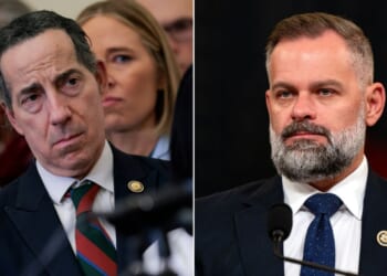 Rep. Jamie Raskin, a Maryland Democrat, left, dismissed the bill as unnecessary, while Rep. Cory Mills of Florida was among those who supported it.