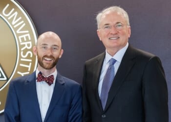 ACU Presents Alumni Awards to Dude Perfect Editor, Medical School CEO