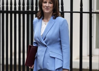 Chancellor of the Exchequer Rachel Reeves leaving 11 Downing Street for the House of Commons to deliver her Spring Statement to MPs