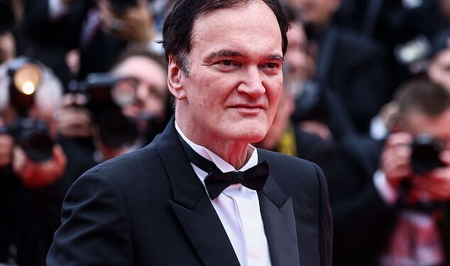 Quentin Tarantino pictured at the 'Leave One Day' premier at the 78th Cannes Film Festival on May 13, 2025