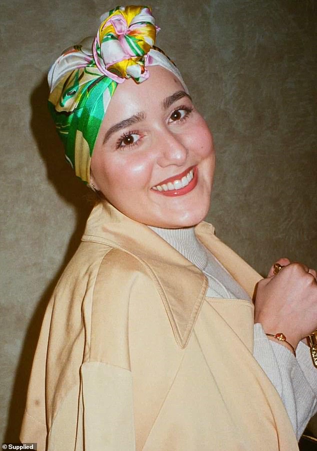 The then-24-year-old was standing alone in her bedroom, putting on a bra after a shower, when her hand brushed across her chest and paused on something that didn't feel right