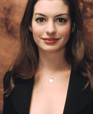 Anne Hathaway pictured in 2002