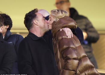 Ant McPartlin shared a passionate kiss with his wife Anne-Marie Corbett as he celebrated his beloved Newcastle's win at Stamford Bridge alongside Declan Donnelly and his wife Ali
