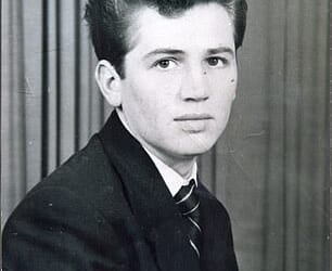 A young Melvyn Bragg