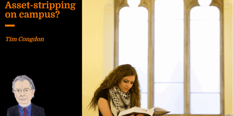 Asset-stripping on campus? | Tim Congdon