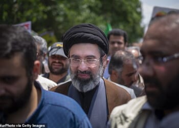 Mojtaba Khamenei (pictured in 2019), 56, owns two properties in Kensington, west London, with an estimated value of more than £50million