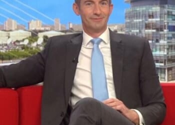 BBC Breakfast presenter Ben Thompson (left) says he no longer feels safe in London after his £7,000 Rolex was ripped from his wrist by a gang of muggers