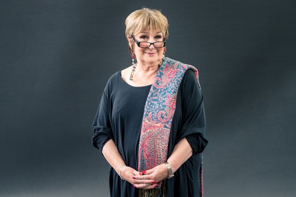 Journalist and broadcaster Jenni Murray at the Edinburgh International Book Festival.