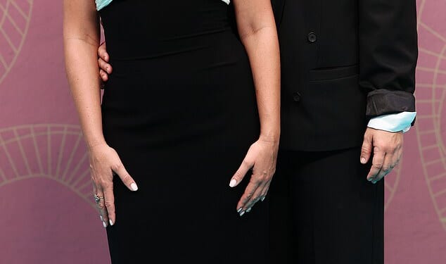 Actress Anna Camp with her girlfriend, writer and stylist Jade Whipkey. Anna has come out as bisexual at the age of 43, after two marriages to men