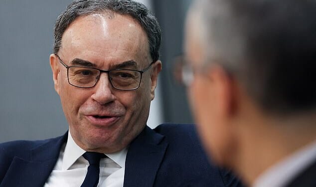 Headache: Bank of England governor Andrew Bailey