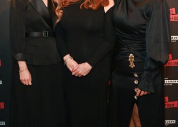 Sarah Ferguson with Beatrice and Eugenie at the The Anti-Slavery Collective’s inaugural ‘Force For Freedom’ fundraising event in 2023