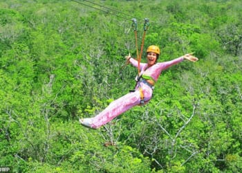 Catherine Wieland, 33, claimed £23,000 saying anxiety kept her housebound. She was later pictured clubbing, surfing and ziplining in Mexico