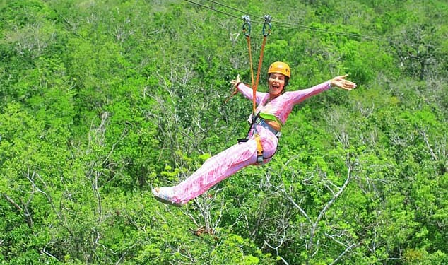 Catherine Wieland, 33, claimed £23,000 saying anxiety kept her housebound. She was later pictured clubbing, surfing and ziplining in Mexico