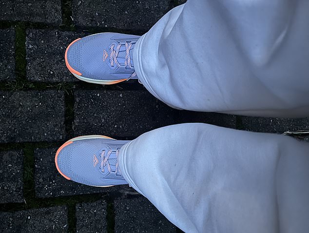 Alesia took her new trainers for a spin - and was very impressed with the results