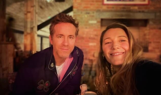 Blake Lively has shared loved-up snaps with her husband Ryan Reynolds as she enjoyed a slew of date nights in London