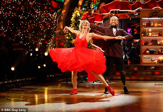 Nadiya had been part of the show for over eight years but is now the fourth professional dancer to be dropped by the show. Here she dances with Billy Monger in 2024