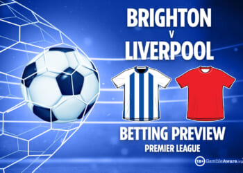 Brighton vs Liverpool preview, predictions, tips and odds for lunchtime clash