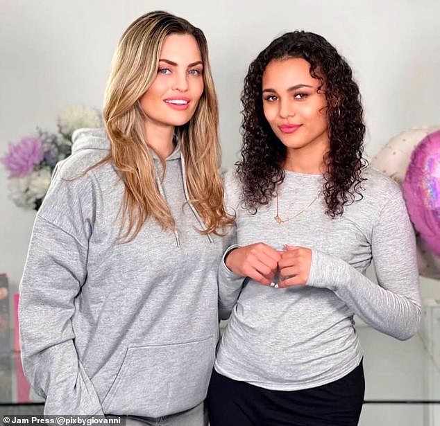 On top of this year's cash gifts, Ms Bellucci has also requested a series of other premium presents from her brood, with her daughter Tanisha (pictured) booking a variety of activities for her mother