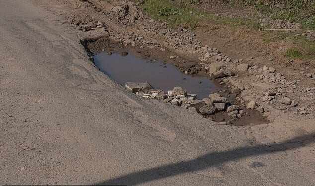 Dire: Devon has the highest number of potholes in Britain, data shows