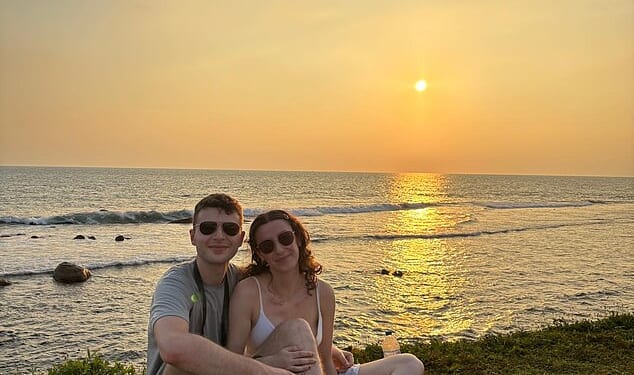 Nathan Silver, and Elana Phillips, both 23, were travelling home from Sri Lanka