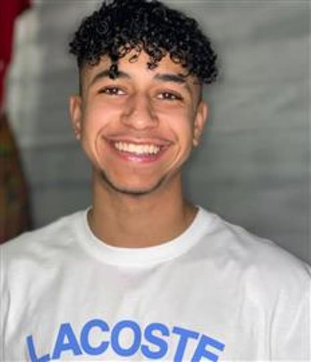 Daniel Galhanas (pictured) was 19 when he was killed with a broken glass bottle on the streets of Lisbon