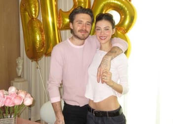 Brooklyn Beckham is said to have been 'disheartened' that his parents publicly wished him a happy birthday and broke their communication agreement (pictured with Nicola Peltz)