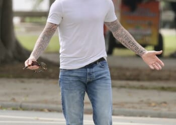 On Monday David Beckham's dream almost became a reality as he and son Brooklyn narrowly missed coming face-to-face amid their feud twice at the five-star Beverly Hills hotel