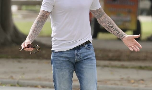 On Monday David Beckham's dream almost became a reality as he and son Brooklyn narrowly missed coming face-to-face amid their feud twice at the five-star Beverly Hills hotel