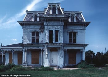 Christopher and Steve White purchased the historic Gilbert Mansion in Ypsilanti for just one dollar from city officials