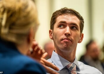 Attorneys representing accused gunman Tyler Robinson, 22 (pictured in December) claimed the bullet that was used to kill conservative commentator Charlie Kirk did not match the rifle he allegedly used