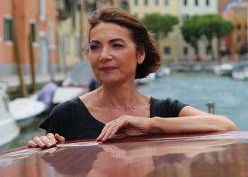 BBC's Europe editor Katya Adler pictured in her three-part documentary Europe On The Edge