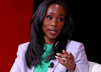 CNN's Abby Phillip, pictured in a 2024 file photo from the Time100 Summit in New York City.