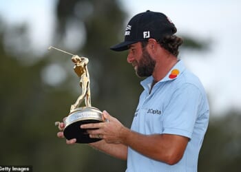 Cameron Young will enter The Masters in fine form after winning The Players Championship