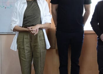 Pristine clothes once ruled school ¿ but now stars are ditching the iron in favour of creased clothes. Pictured: The Duke and Duchess of Sussex at a World Health Organisation roundtable in Jordan last month