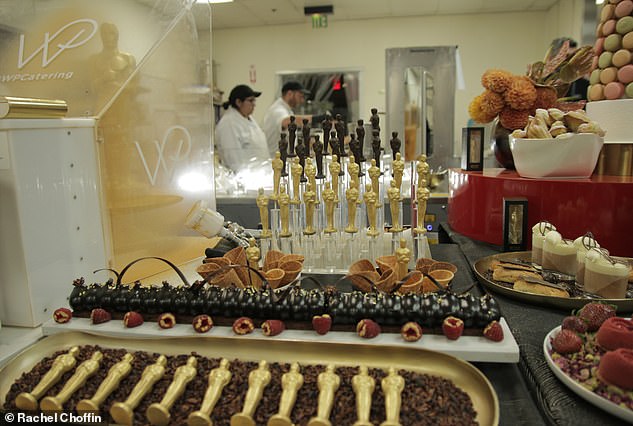 The spread was abundant with Oscar-themed delights
