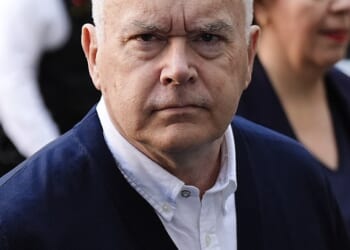 Channel 5 has hit back at Huw Edwards after the disgraced former BBC News anchor condemned its new drama series starring Martin Clunes