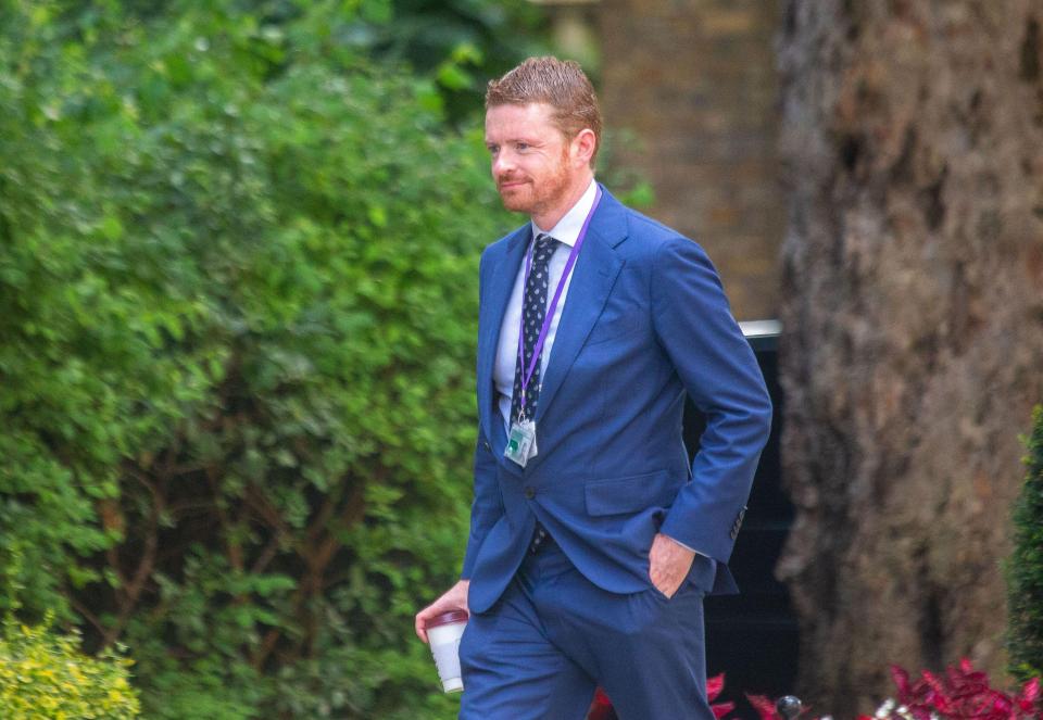 London, England, UK. 16th July, 2024. UK Prime Minister Keir Starmer's Head of Political Strategy MORGAN MCSWEENEY is seen in Downing Street. (Credit Image: ¿ Tayfun Salci/ZUMA Press Wire) EDITORIAL USAGE ONLY! Not for Commercial USAGE!
