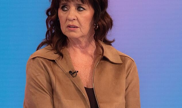 Coleen Nolan's son's ex-girlfriend, Emma Kivell, has branded the Loose Women star a 'cruel bully' (Coleen pictured last week)