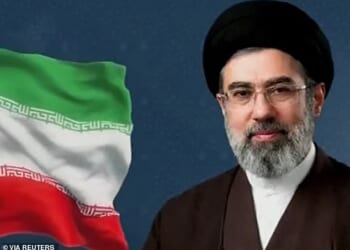 Mojtaba Khamenei (pictured) had his first written message read out on Iranian state TV yesterday
