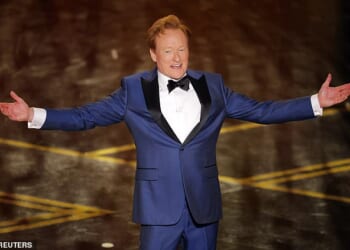 Conan O'Brien had Timothee Chalamet squirming as he called out the Oscar nominee's 'opera and ballet' jab controversy in front of his Hollywood peers at the 98th Academy Awards on Sunday night