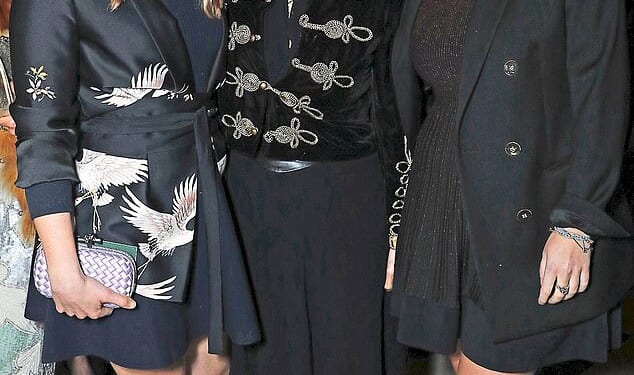 Pressure is mounting on Sarah Ferguson to testify in the US over her links to Jeffrey Epstein. Pictured: Princess Beatrice of York, Sarah Ferguson and Princess Eugenie of York