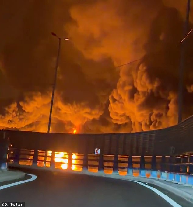 Israel launched a fresh wave of airstrikes on Tehran, engulfing the Iranian capital in fireballs as plumes of black smoke filled the skies across the region