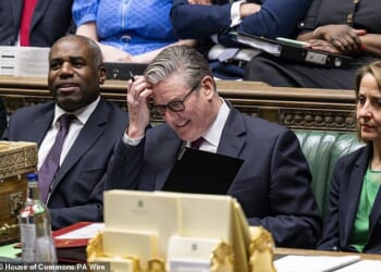 In one of the most bizarre PMQs sessions in British parliamentary history, Sir Keir Starmer didn’t try to dodge Kemi Badenoch ’s questions on the scandal, writes Dan Hodges