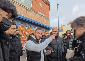 Whitechapel hit the news when footage emerged of a young police officer defending a Christian preacher being told: 'This is Whitechapel ¿ this is a Muslim area'