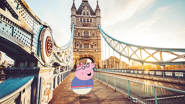 Peppa Pig's dad has followed in the footsteps of Harry Styles and Sir Mo Farah and posed for the Runner's World magazine