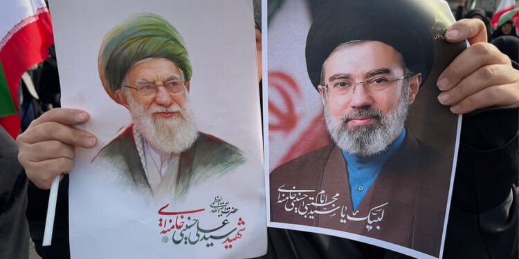 Defiantly, Iranian regime rallies around a younger Khamenei